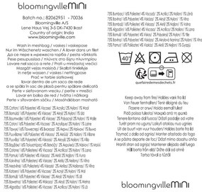 Újrahasznosított pamut gyerek takaró 130x160 cm Fruitta – Bloomingville Mini