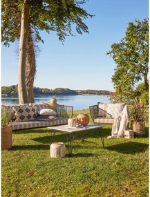 Khaki kerti kanapé Mundo – Bloomingville