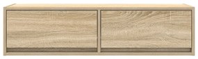 TV Szekrény Sonoma Tölgy 100x31x25,5 cm Mérnöki Fa