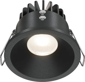 MAYTONI DL034-01-06W3K-B ZOOM Fürdőszobai Beépíthető Lámpa Fekete LED IP65