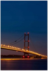 Poszterek 80x120 Híd az éjszakában