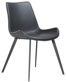 Hype fekete műbőr étkezőszék - DAN-FORM Denmark