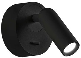 Ideal Lux - LED Fali spotlámpa BEAN LED/3W/230V CRI 90 fekete