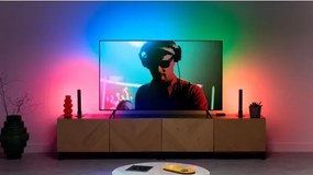 WiZ - 2 darabos készlet RGBIC, fényerőszabályozható GRADIENT LED lámpatest/8,2W/230V 2700-6500K Wi-Fi