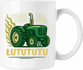Bögre Traktor Lutututu Farmer Fehér 330ml