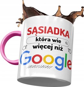 Rózsaszín Bögre A Szomszéd Többet Tud, mint a Google Fotó Nyomtatással