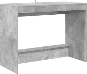 vidaXL Ágyíróasztal Beton Szürke 100 x 45 x 75 cm Faanyag