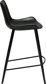 Hype fekete műbőr bárszék, magasság 91 cm - DAN–FORM Denmark