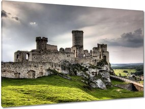 Festmények 120x80 Kastély a Kertvárosban