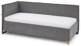Szürke gyerekágy tárolóhellyel 120x200 cm Fun – Meise Möbel