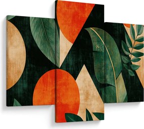 Kép - Geometrikus természeti minták II. (90x60 cm)