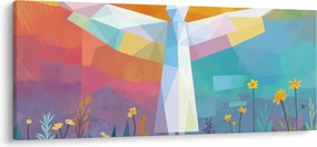 Kép - Virágok őrzője (120x50 cm)