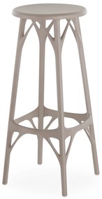 Barová židle A.I. STOOL LIGHT, v. 75 cm, více barev - Kartell Szín: šedá