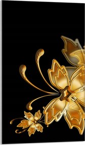 Üveg Vágódeszka 30x52 Arany Konyhai