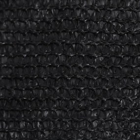 fekete HDPE napvitorla 160 g/m² 3 x 3 x 4,2 m
