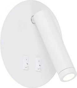 Fali lámpa Led fehér, étkező konyha kapcsolóval Circa