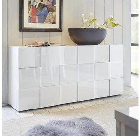 SERIAN fehér komód