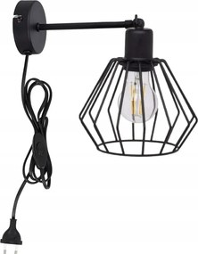 Fali Lámpa Éjjeli Fali Lámpa Loft Kapcsolóval