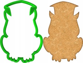 Foremka Lyukasztó Sütemény- és Mézeskalácsvágó Iskola Tanulmányok Tanulás Bagoly