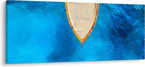 Kép - Nyári hajó (120x50 cm)