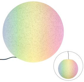 Okos kültéri lámpa szürke 56 cm IP65 LED-del - Nura