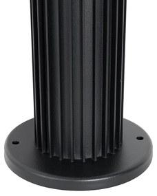 Design kültéri oszlop fekete 80 cm IP44 - Boris
