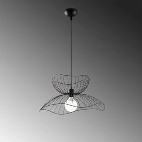 Farac 6390 fekete fém függőlámpa, Ø50 cm