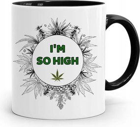 Dohányosoknak 420 Cbd Bögre Fekete Ajándék fényképes nyomtatással