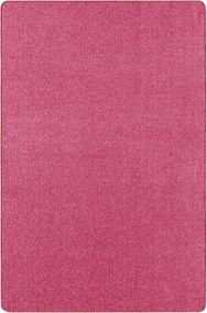 Egyszínű szőnyeg 67x120cm, rózsaszín, puha rövid szőrrel