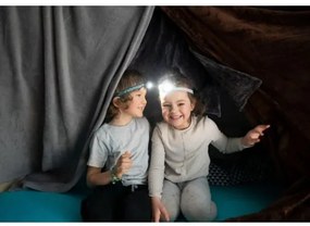 Ledlenser KIDLED4R RAINBOW-LED – fényerőszabályozható, újratölthető gyerek fejlámpa, LED, IPX4, 40 lm, 18 óra, lila