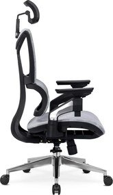 Forgószék ergonomikus kialakítással, szürke színben. MARTIN