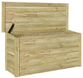 Tároló doboz 44x119x57 cm impregnált fenyő