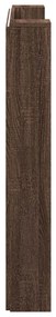 Fejtámla polcokkal Barna Tölgy 120 x 16,5 x 103,5 cm Faanyag