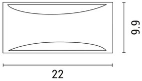 Kültéri fali lámpa 1xE27/10W/230V IP54 fekete
