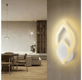 Aigostar - LED fali lámpa LED/20W/230V 2700K fehér