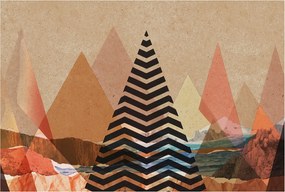 Dekoratív fotótapéta Furnér Flizelin Absztrakt tájkép 104x70