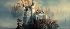Dekoratív Fotótapéta Hálószobába Mesebeli kastély 250x104 Ragasztó