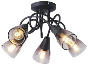 Felületre szerelhető csillár  CLASSY 5xE14/7W/230V