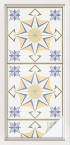 Ablakfólia öntapadós Adatvédelem Geometrikus csillagok 50x116