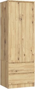 Szekrény Star S60 2D 2DB Pk Tölgy Artisan Akd