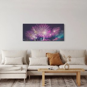 Tűzijáték képe (120x50 cm)
