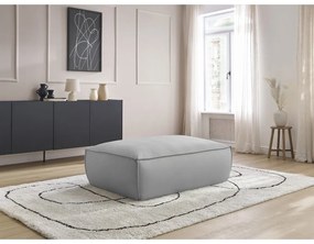 Világosszürke bőrutánzat lábtartó Boheme – Bobochic Paris