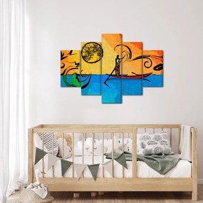 Egy ősi festmény képe (150x105 cm)