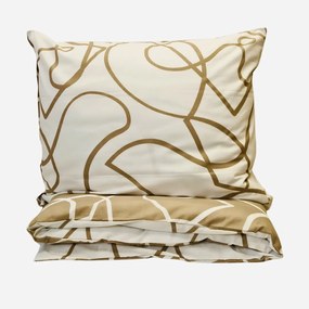 Merlot bartna pamut ágyneműhuzat 200x140cm+90x70cm TiaHome