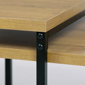 Dohányzóasztal 100×60 cm, MDF, Tölgy. CT-619 OAK