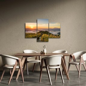 A hegy naplementekor képe (90x60 cm)