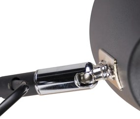 Okos fali lámpa fekete 2-lámpás állítható Wi-Fi A60 - Lune