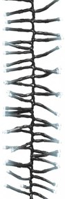 hideg fehér fényű fürtös PVC LED-szalag 3000 LED-del 23 m