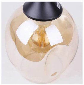 Csillár zsinóron ASPA 1xE27/40W/230V fekete