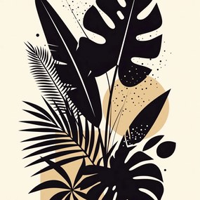 Poszter 30x30cm Trópusi paradicsom